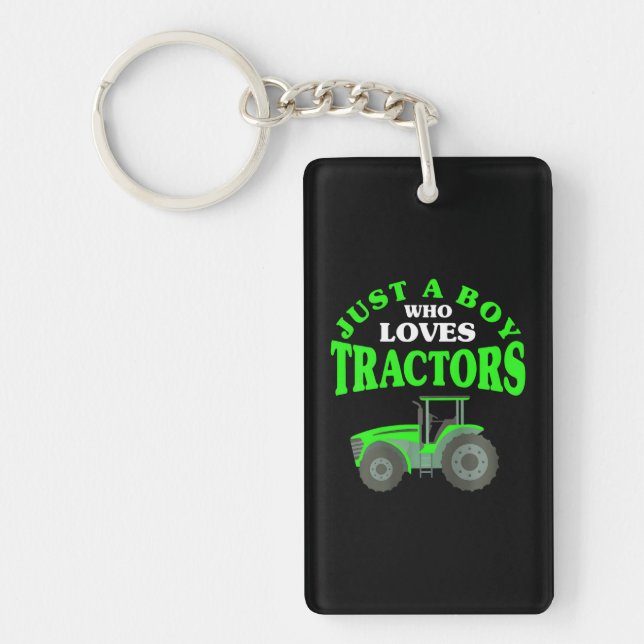 Juste Un Garçon Qui Aime Tracteurs Funny Tractor F (Devant)