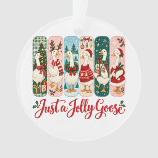 Juste un Noël d'oie joyeuse