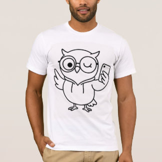 Juste Une Attitude Chanceuse Mignonne T-Shirt élég