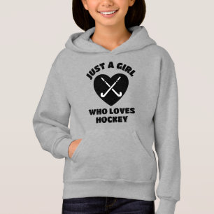 Juste une fille qui adore le hockey.