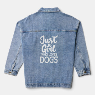 Juste une fille qui aime Chiens Animaux Chiots Pet