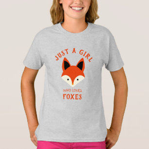 Juste une fille qui aime Foxes T-shirt