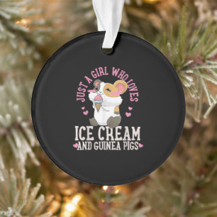 Juste Une Fille Qui Aime La Crème De Glace Et Les