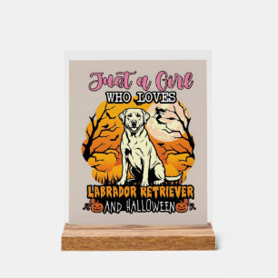Juste une fille qui aime Labrador Retriever Hallow