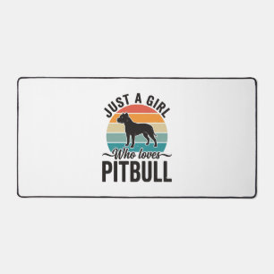 Juste une fille qui aime le design de chien vintag