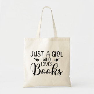 Juste une fille qui aime le Sac fourre-tout de liv