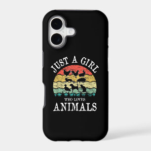 Juste Une Fille Qui Aime Les Animaux - Mignon Et T