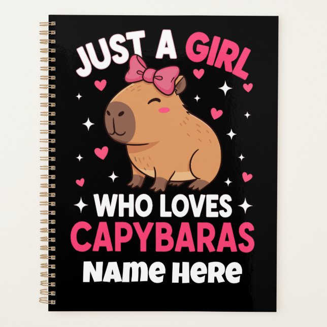 Juste une fille qui aime les Capybaras (Devant)