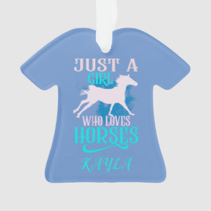 "JUSTE UNE FILLE QUI AIME LES CHEVAUX" A PERSONNAL