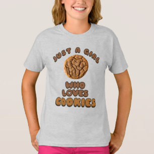 Juste une fille qui aime les cookies T-shirt