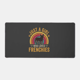 Juste une fille qui aime les Frenchies Rétro Chien