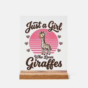Juste une fille qui aime les girafes vintage shirt