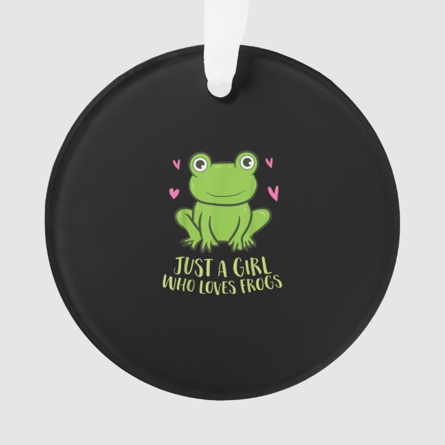 Juste une fille qui aime les grenouilles | Cadeaux (devant)