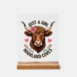 Juste Une Fille Qui Aime Les Vaches Highland Flora