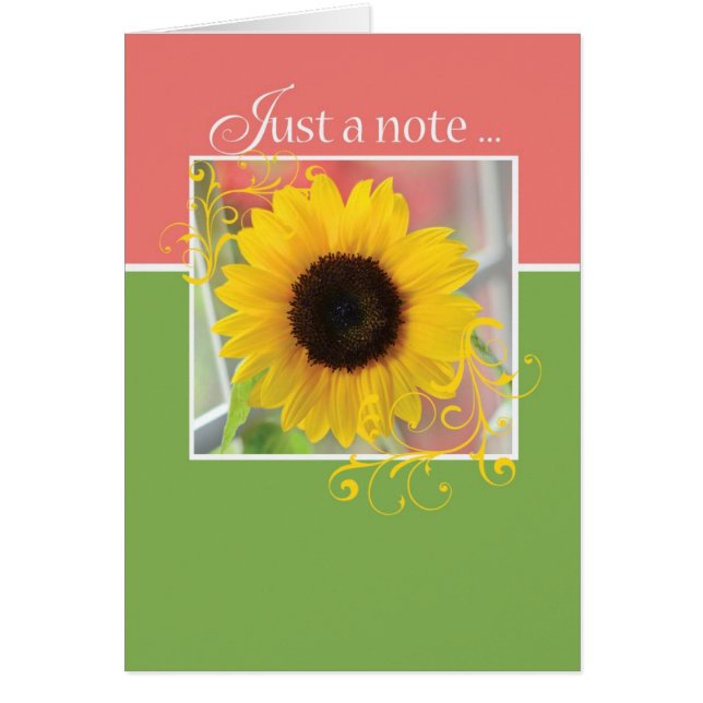Juste une note tournesol (Devant)
