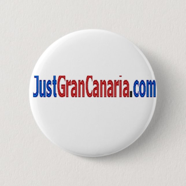 JustGranCanaria 2 Inch Round Button (Front)