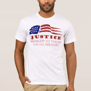JUSTICE  brought to you by the US Military T-Shirt