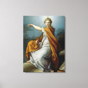 Justice Canvas Print