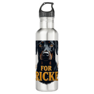 Justice For Cricket Vintage Dog Memorial Typograph 710 Ml Water Bottle