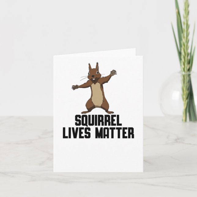 Justice For Peanut Squirrel Lives Sticker  Card (Front)