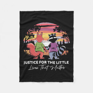 Justice For Peanut The Squirrel – Christmas Xmas S Fleece Blanket