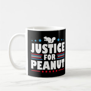 Justice For Peanut The Squirrel Coffee Mug