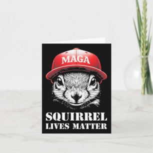 Justice For Peanut The Squirrel Lives Problem Vote Card