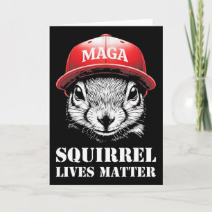 Justice For Peanut The Squirrel Lives Problem Vote Card