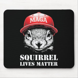 Justice For Peanut The Squirrel Lives Problem Vote Mouse Pad