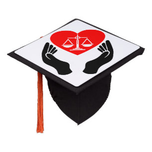Justice Graduation Cap Topper