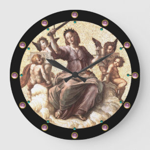 JUSTICE LARGE CLOCK