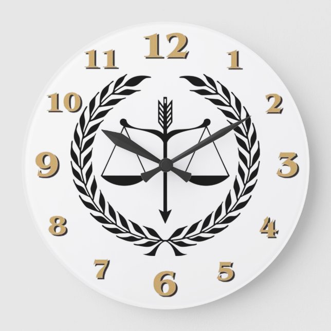 Justice Large Clock (Front)