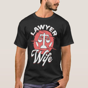 Justice Lawyer Jurist Attorney Prosecutor Paralega T-Shirt