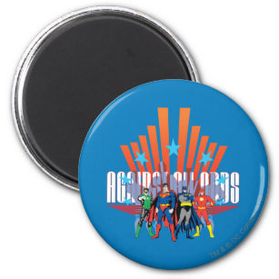 Justice League "Against All Odds" Magnet
