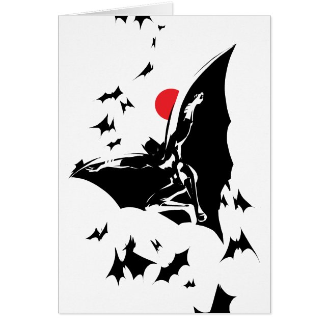 Justice League | Batman in Cloud of Bats Pop Art (Front)