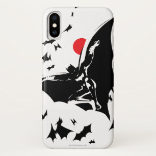 Justice League   Batman in Cloud of Bats Pop Art Case-Mate iPhone Case