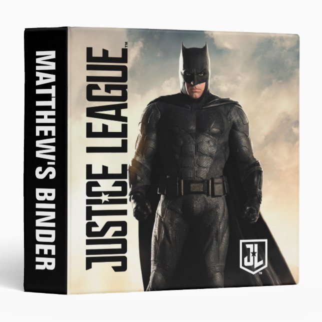 Justice League | Batman On Battlefield Binder (Front/Spine)