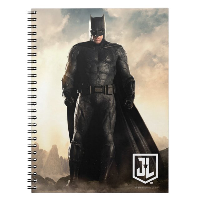 Justice League | Batman On Battlefield Notebook (Front)