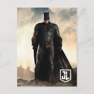 Justice League Batman On Battlefield Postcard