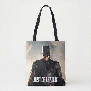 Justice League   Batman On Battlefield Tote Bag
