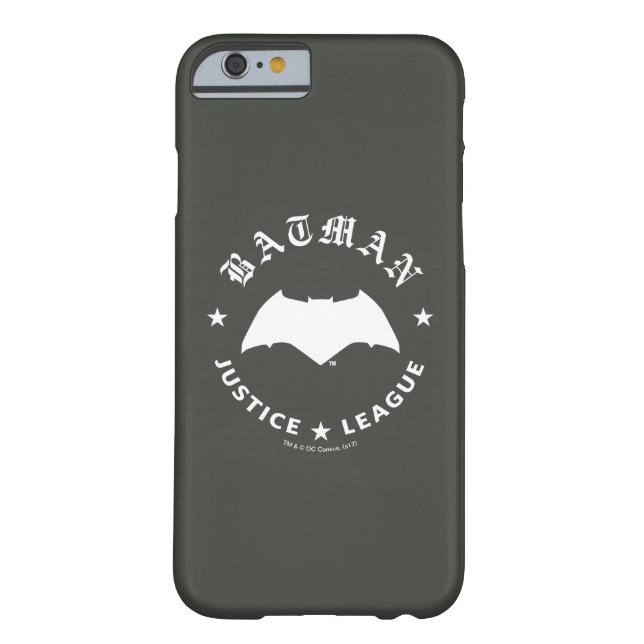 Justice League | Batman Retro Bat Emblem Case-Mate iPhone Case (Back)