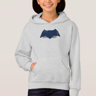 Justice League Brush & Halftone Batman Symbol