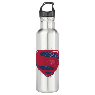 Justice League   Brush & Halftone Superman Symbol 710 Ml Water Bottle