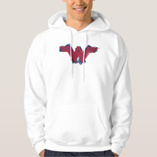 Justice League   Brushed Wonder Woman Symbol Hoodie