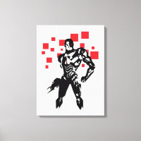 Justice League | Cyborg Digital Noir Pop Art