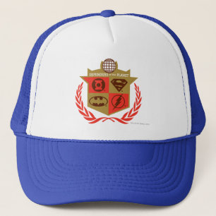 Justice League Defenders of the Planet Trucker Hat