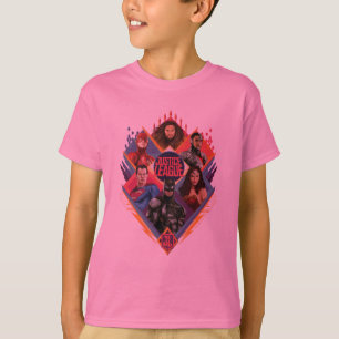 Justice League Diamond Hatch Group Badge T-Shirt