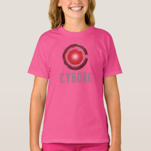 Justice League Glowing Cyborg Symbol T-Shirt