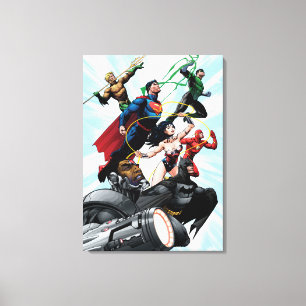 Justice League - Group 1 Canvas Print