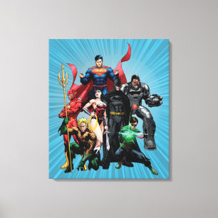 Justice League - Group 2 Canvas Print
